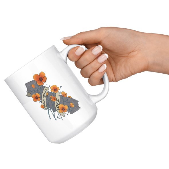 Poppies California Love Mug