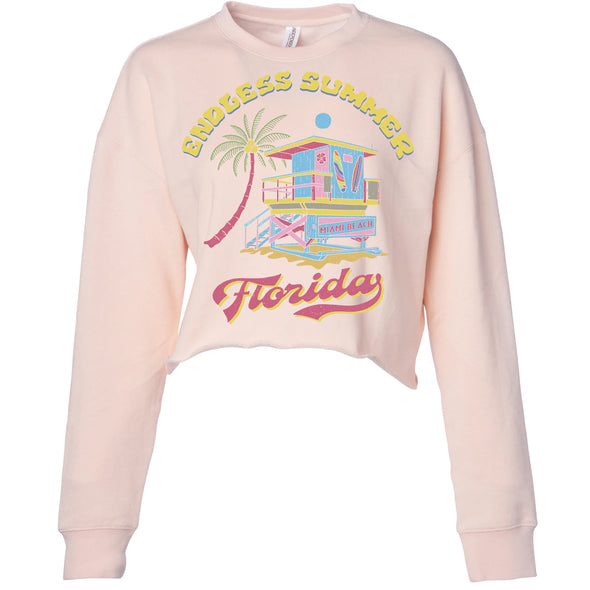 Endless Summer Florida Cropped Sweater