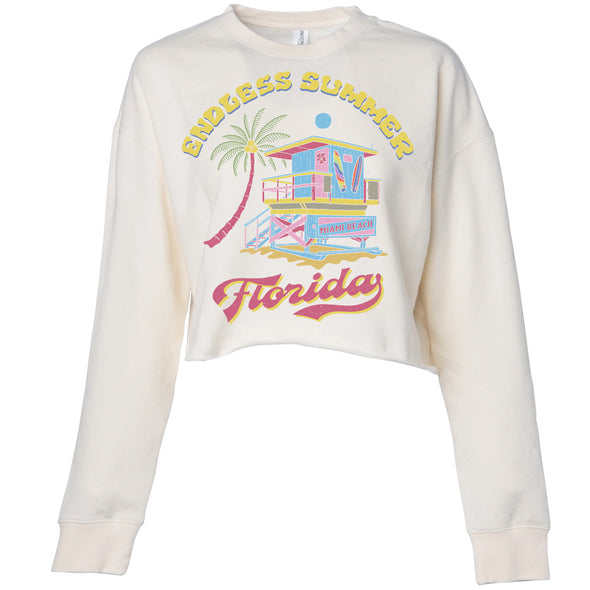 Endless Summer Florida Cropped Sweater