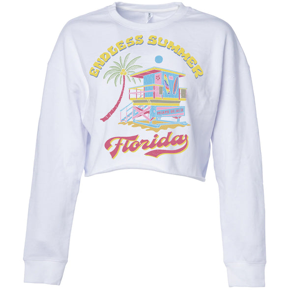 Endless Summer Florida Cropped Sweater
