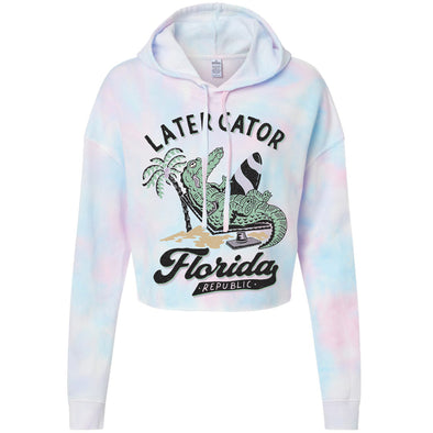 Later Gator Florida Cropped Hoodie