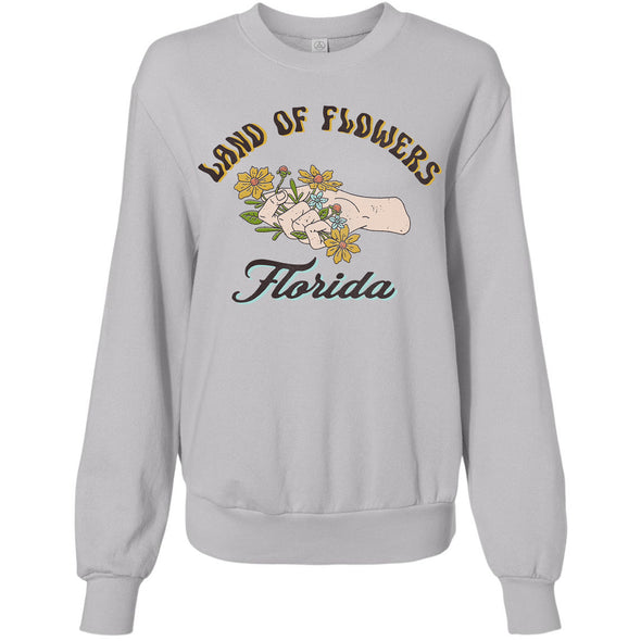 Land of Flowers Florida Pullover Sweater