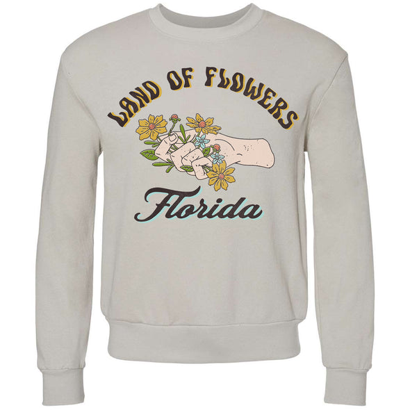 Land of Flowers Florida Pullover Sweater