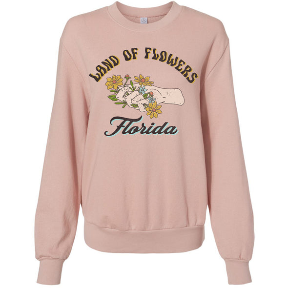 Land of Flowers Florida Pullover Sweater