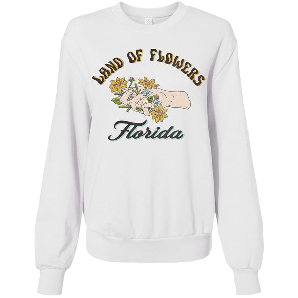 Land of Flowers Florida Pullover Sweater