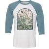 Arizona Desert Baseball Tee-CA LIMITED