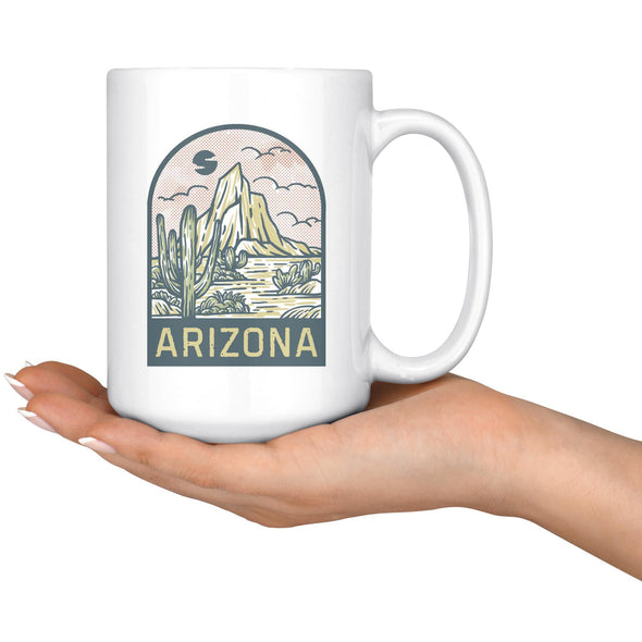 Arizona Desert Ceramic Mug-CA LIMITED