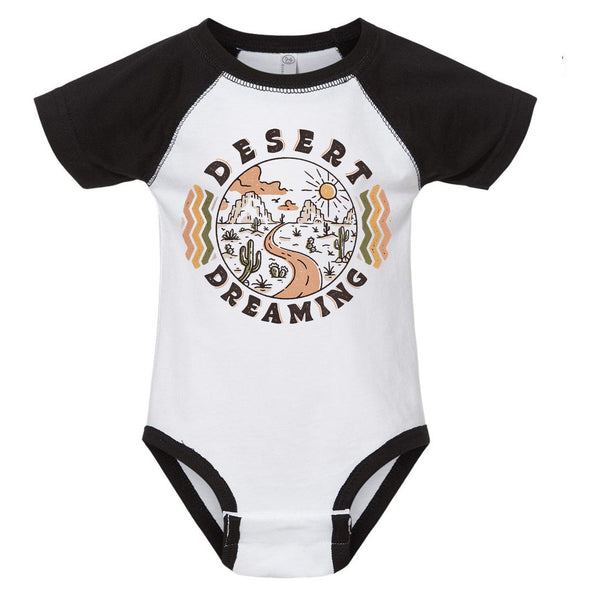 Arizona Dreaming Road Baseball Baby Onesie-CA LIMITED