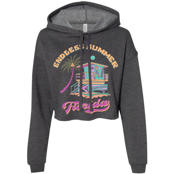 Endless Summer Florida Cropped Hoodie