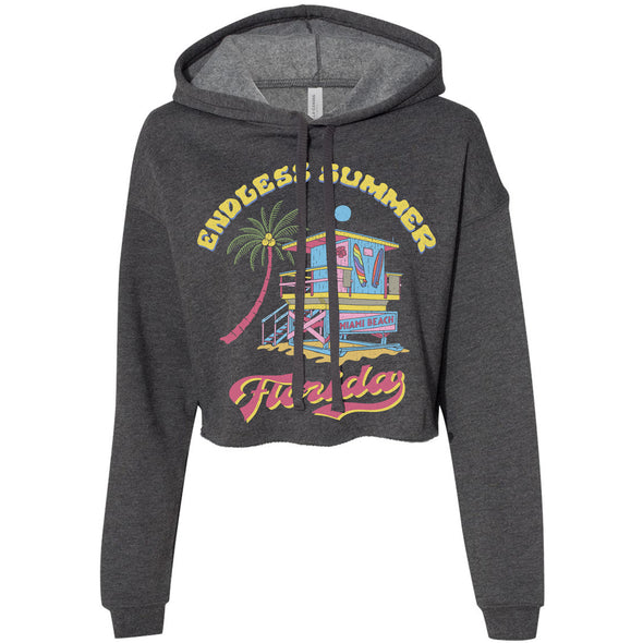 Endless Summer Florida Cropped Hoodie