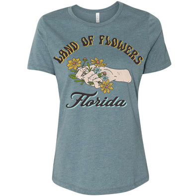 Land of Flowers Florida Tee