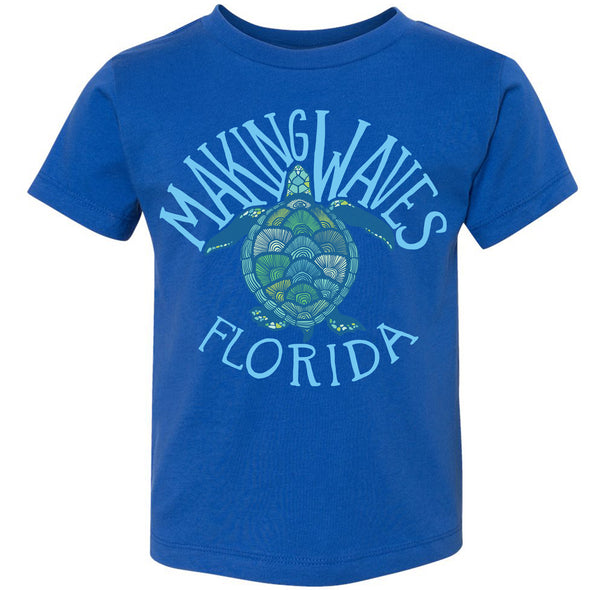 Sea Turtle Florida Toddlers Tee