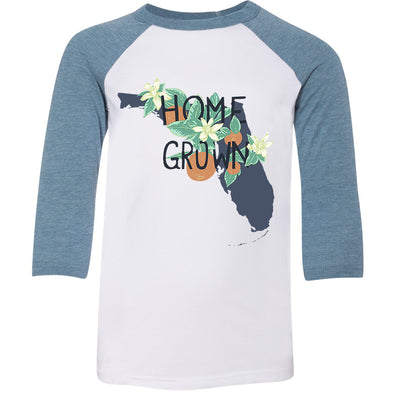 Home Grown Florida Youth Baseball Tee