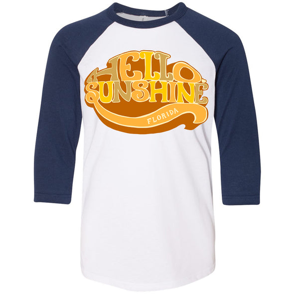 Hello Sunshine Florida Youth Baseball Tee