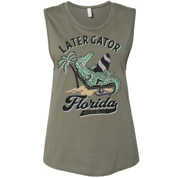 Later Gator Florida Muscle Tank