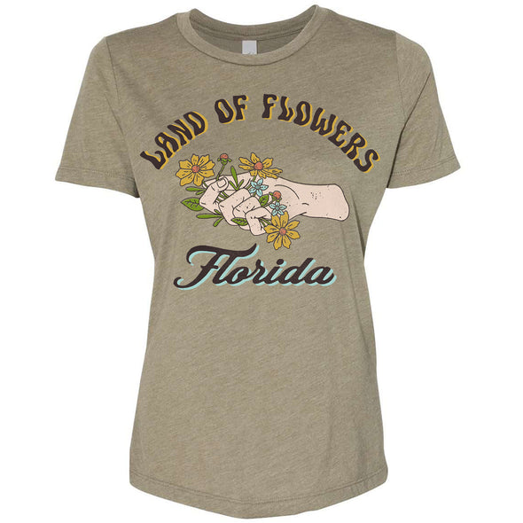 Land of Flowers Florida Tee