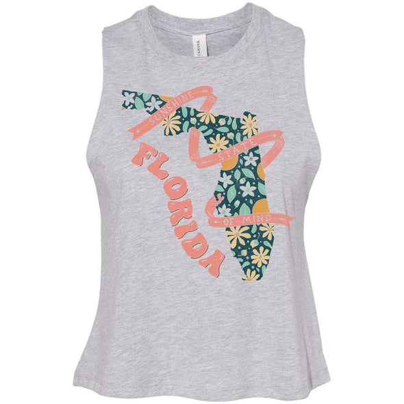 Sunshine State Florida Cropped Tank