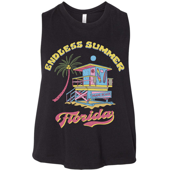 Endless Summer Florida Cropped Tank