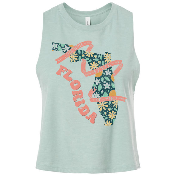 Sunshine State Florida Cropped Tank