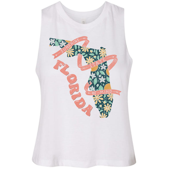 Sunshine State Florida Cropped Tank