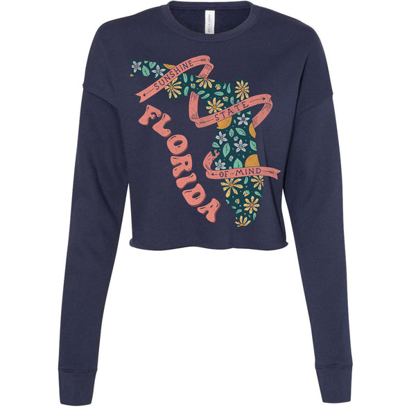 Sunshine State Florida Cropped Sweater