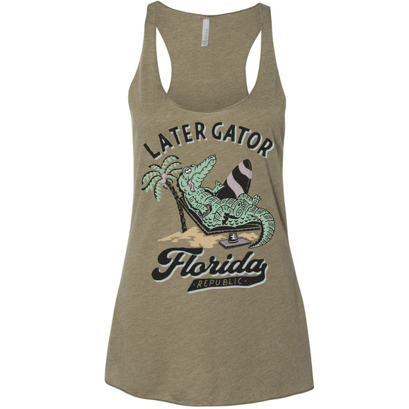 Later Gator Florida Racerback Tank