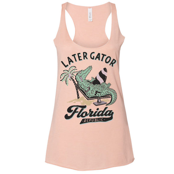 Later Gator Florida Racerback Tank