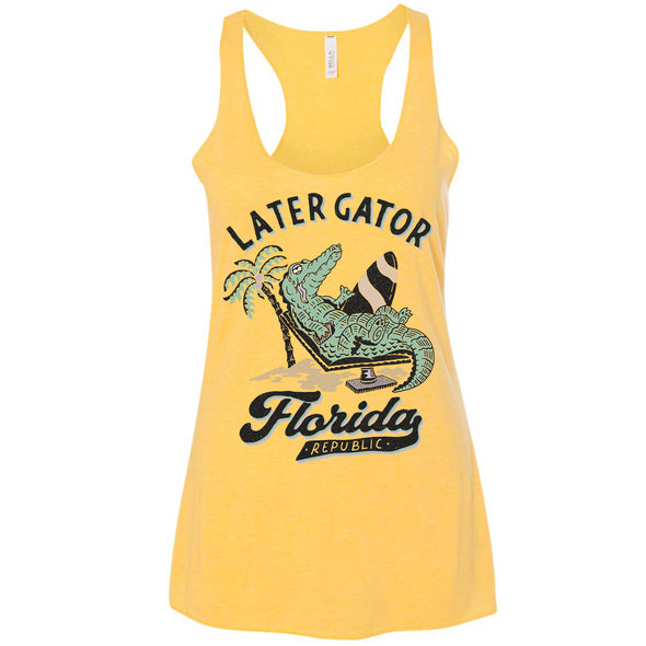 Later Gator Florida Racerback Tank