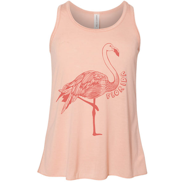 Flamingo Florida Youth Flowy Tank