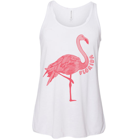 Flamingo Florida Youth Flowy Tank