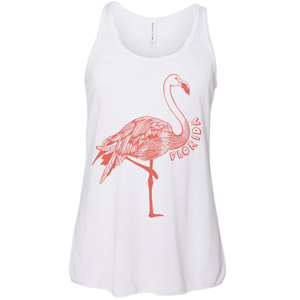 Flamingo Florida Youth Flowy Tank