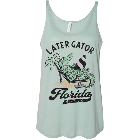 Later Gator Florida Flowy Tank
