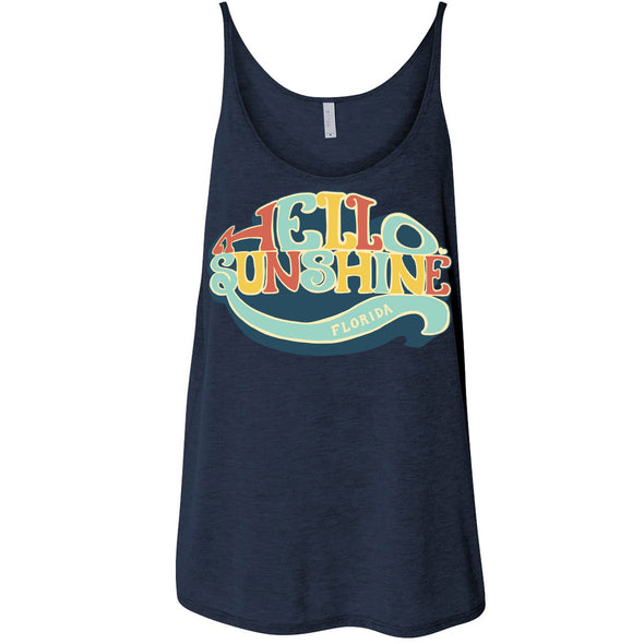 Hello Sunshine Florida Flowy Tank