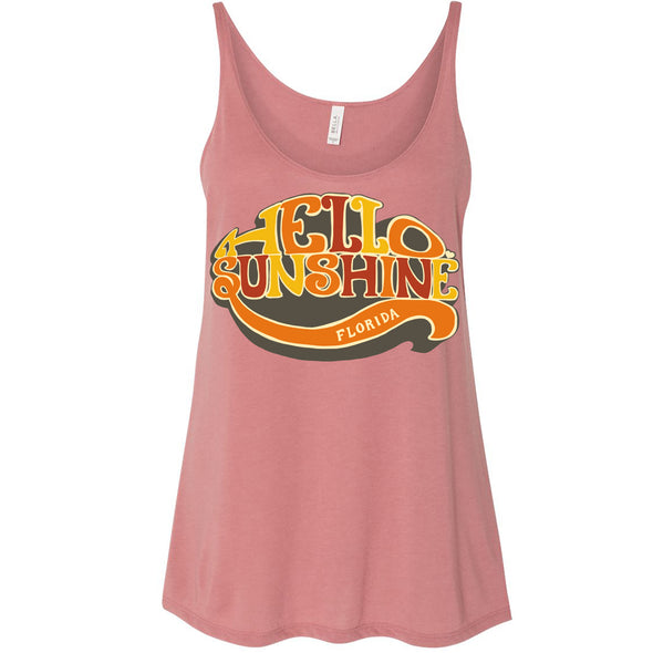 Hello Sunshine Florida Flowy Tank