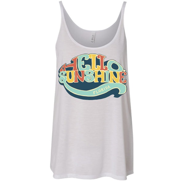 Hello Sunshine Florida Flowy Tank