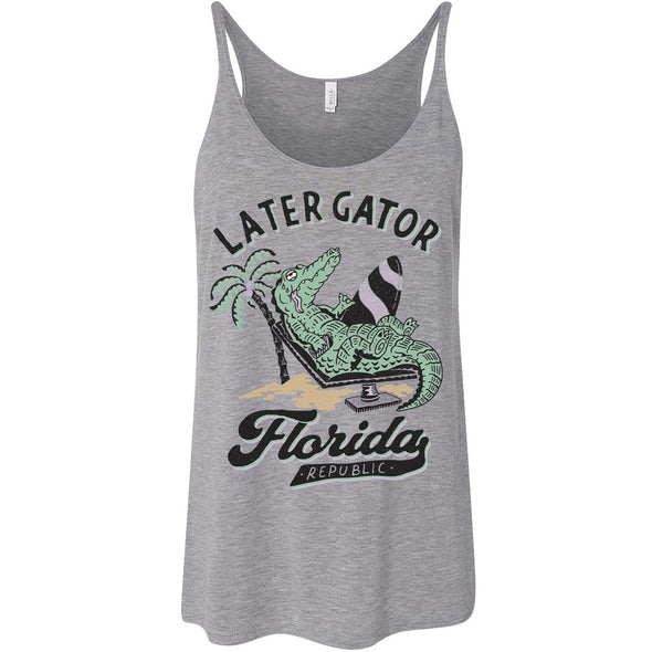 Later Gator Florida Flowy Tank