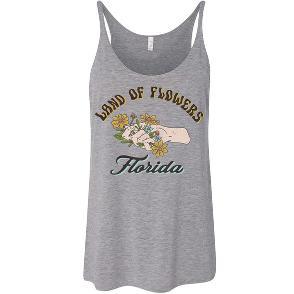 Land of Flowers Florida Flowy Tank