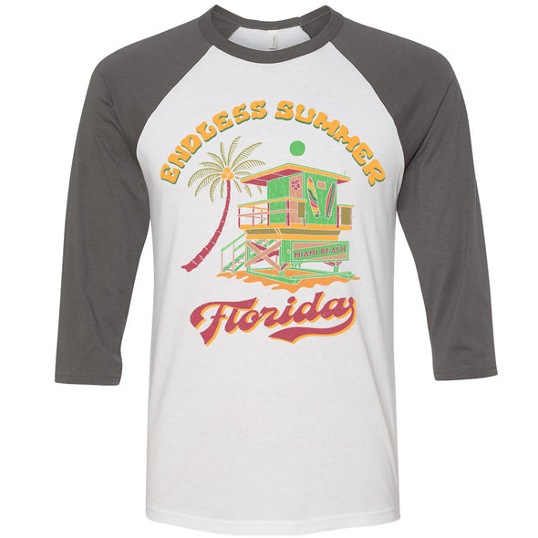 Endless Summer Florida Baseball Tee