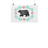 Bear CA Love White Poster-CA LIMITED