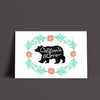 Bear CA Love White Poster-CA LIMITED