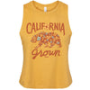 Bear Poppy Blossom Cropped Tank-CA LIMITED