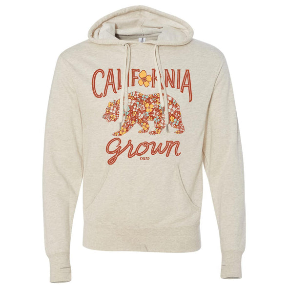 Bear Poppy Blossom Hoodie-CA LIMITED