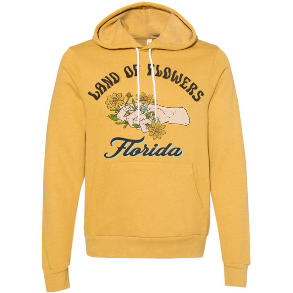 Land of Flowers Florida Pullover Hoodie