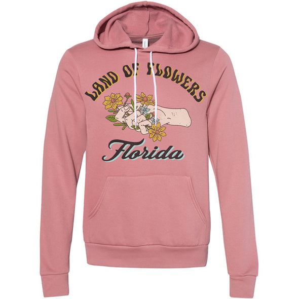 Land of Flowers Florida Pullover Hoodie