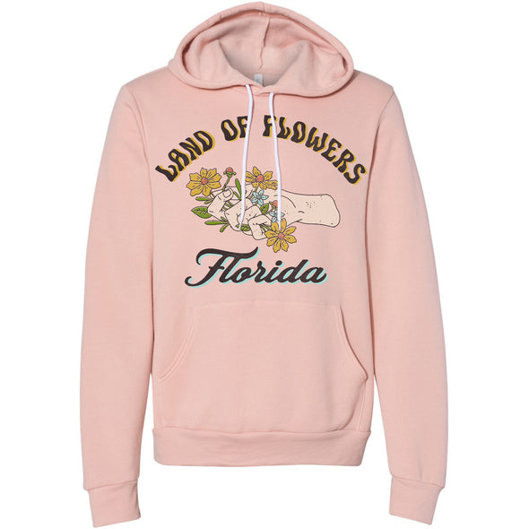 Land of Flowers Florida Pullover Hoodie