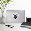 Black California Heart Decal-CA LIMITED