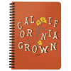 CA Grown Poppies Orange Spiral Notebook-CA LIMITED