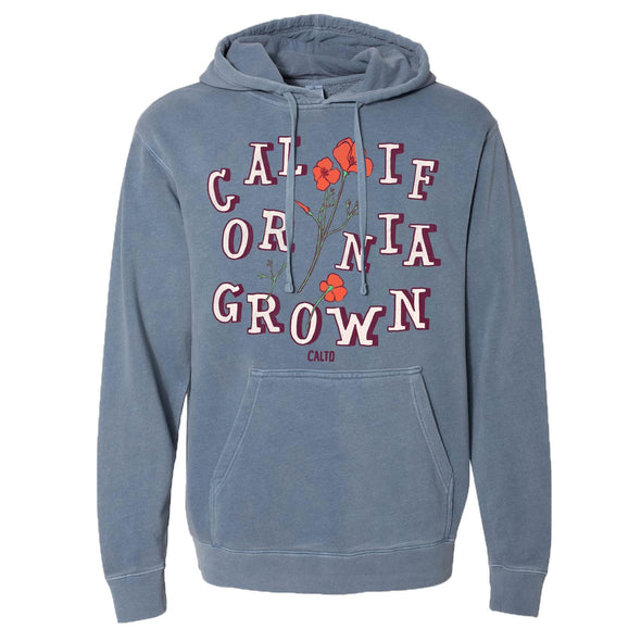 CA Grown Poppies Pullover Hoodie-CA LIMITED