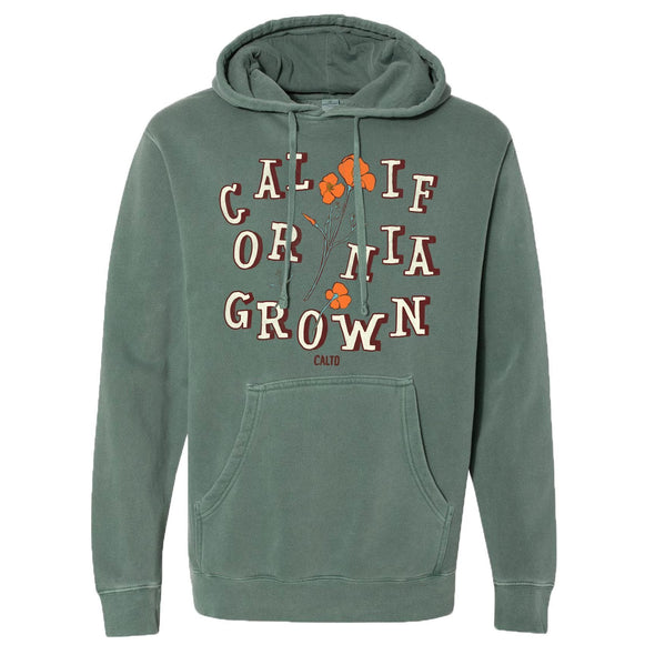 CA Grown Poppies Pullover Hoodie-CA LIMITED