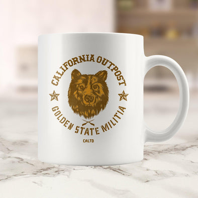 CA Outpost Bronze & Yellow Mug-CA LIMITED